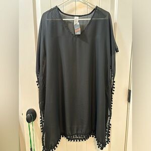 West Loop Swimsuit Cover Up Black Size One Size Fits All